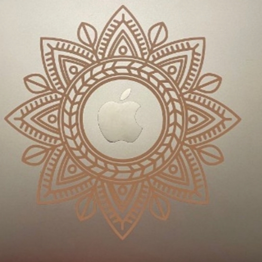 Mandala laptop logo